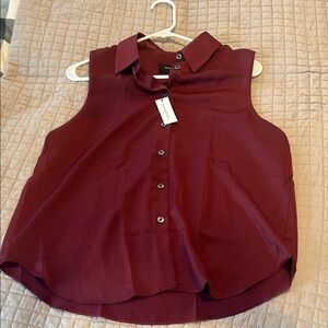 NWT Banana Republic Factory Button Down Tank